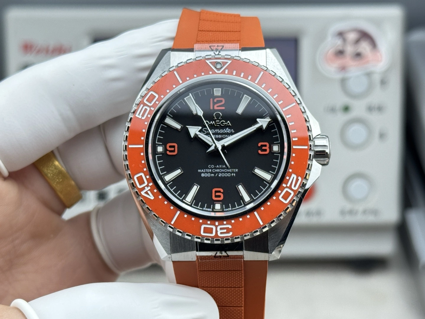 CBD Factory Omega Seamaster Planet Ocean 600M 42mm Black Dial Orange Arabic Numerals Orange Ceramic Bezel Orange Rubber Strap (217.32.42.21.01.004) 1:1 Super Clone – DD8912 Movement GoAnywhere 292